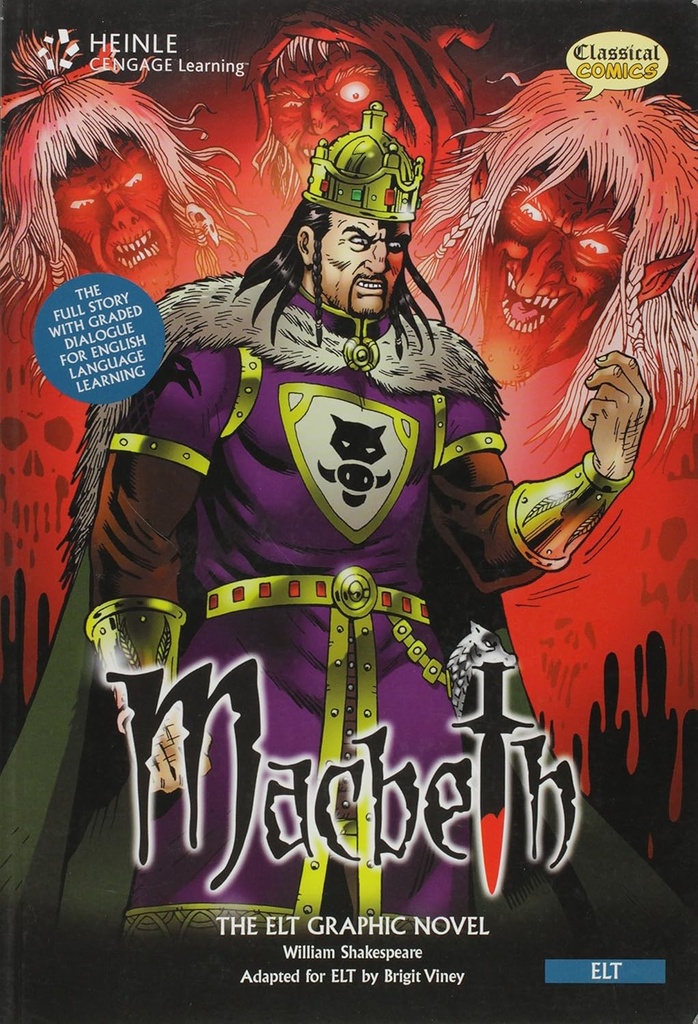 CLASSICAL COMICS : MACBETH+CD