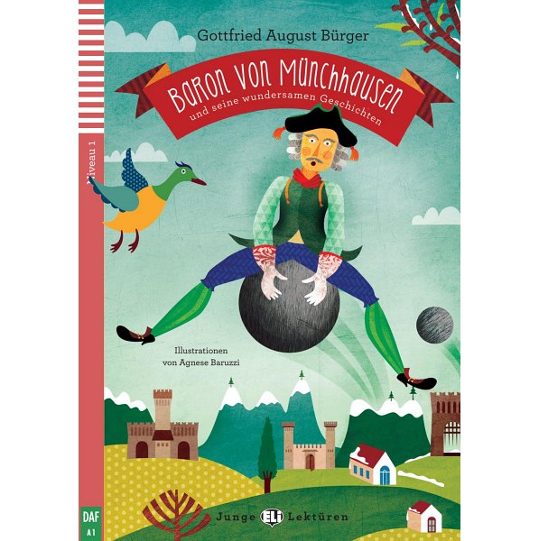 JUNGE ELI LEKTUREN : BARON VON MUNCHHAUSEN (NIVEAU 1)+CD