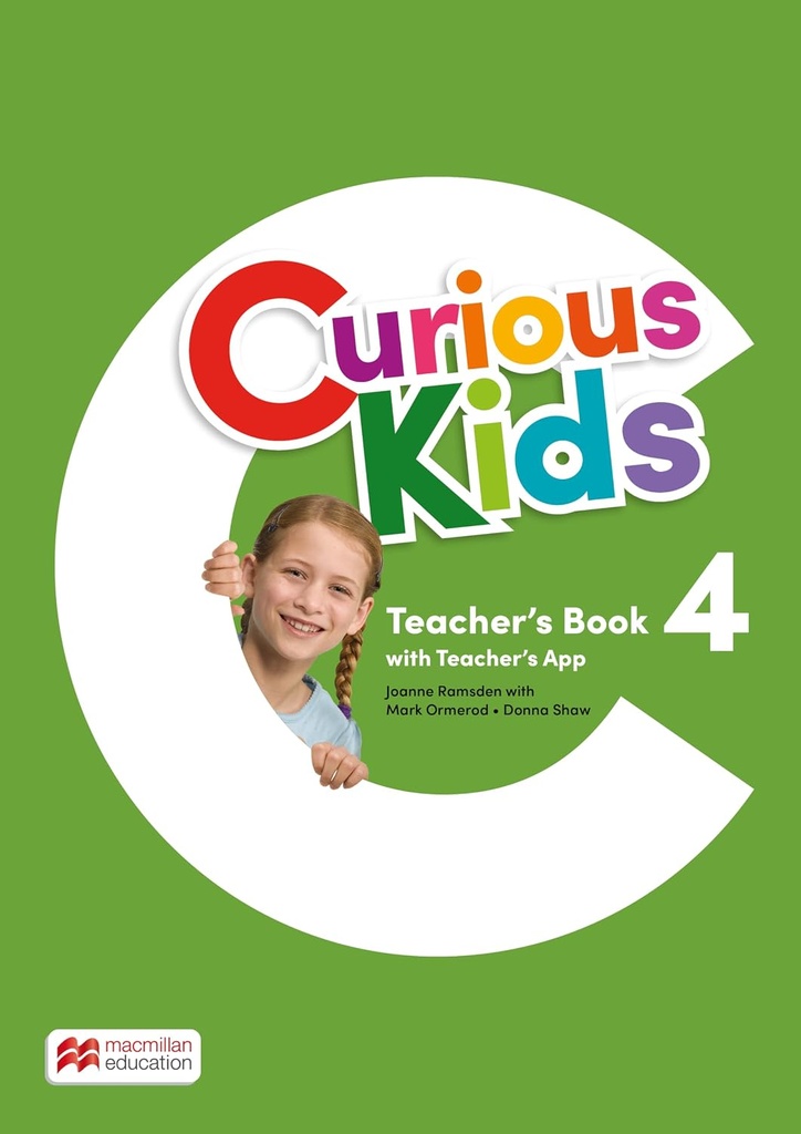 CURIOUS KIDS 4 TEACHER'S BOOK+TEACHER'S APP
