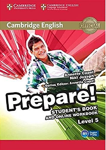 CAMBRIDGE ENGLISH PREPARE! 5 SBK & ONLINE WBK
