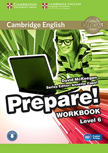 CAMBRIDGE ENGLISH PREPARE! 6 WBK+AUDIO DOWNLOADABLE