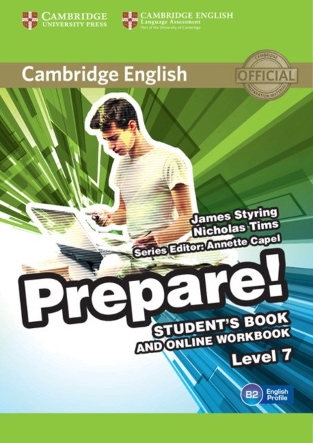 CAMBRIDGE ENGLISH PREPARE! 7 SBK & ONLINE WBK