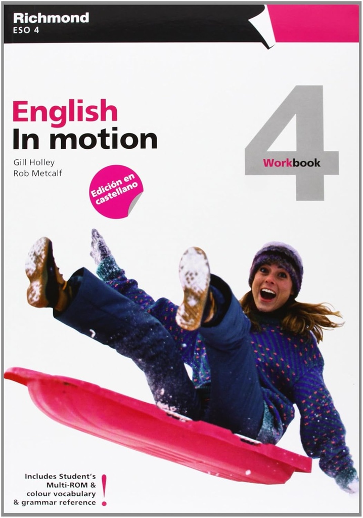 ENGLISH IN MOTION 4 WBK+PORTFOLIO & CD-ROM (ESO)