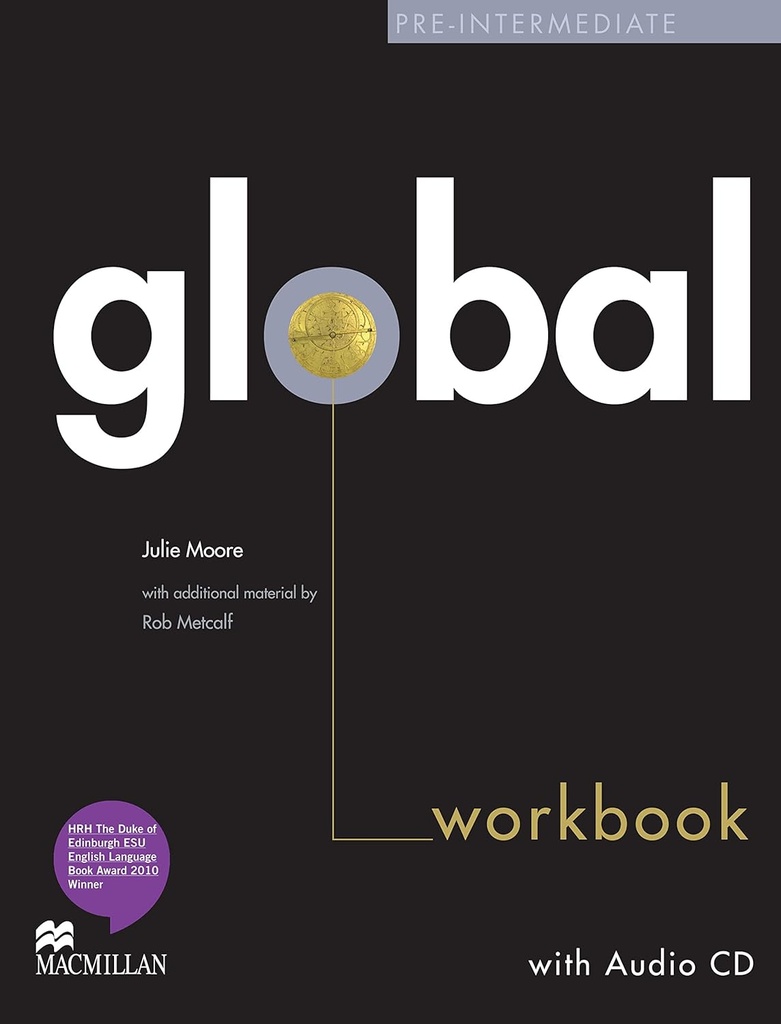 GLOBAL PRE-INTERMEDIATE WBK+CD (NO KEY)