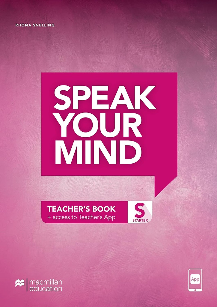 SPEAK YOUR MIND STARTER TEACHER'S EDITION+ACCESS TO TEACHER'S APP