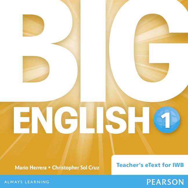BIG ENGLISH 1 TEACHER'S ETEXT FOR IWB (BR.ED)