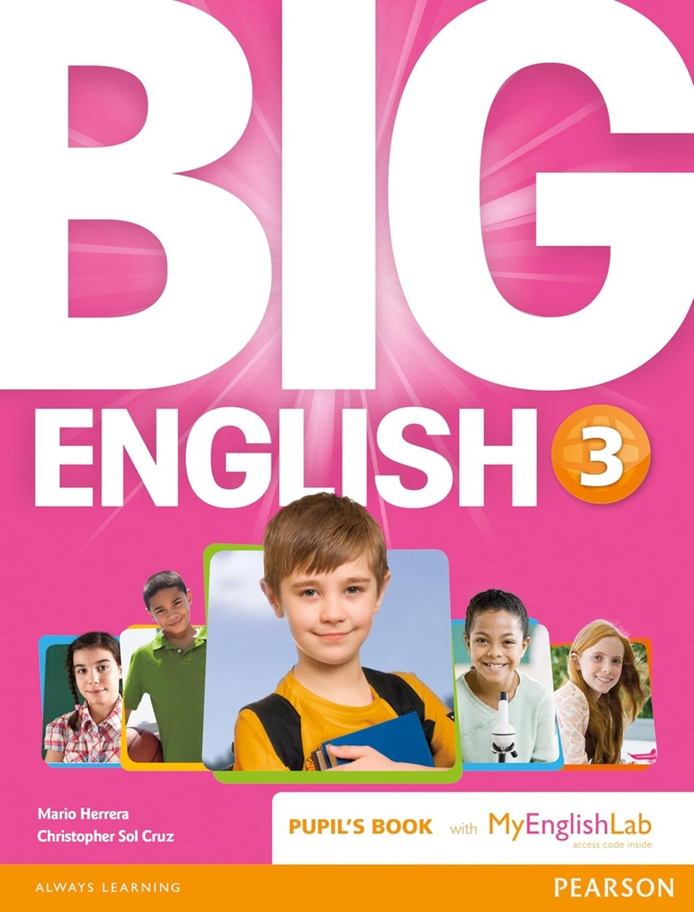 BIG ENGLISH 3 PUPIL'S BOOK+MYLAB PACK (BR.ED)