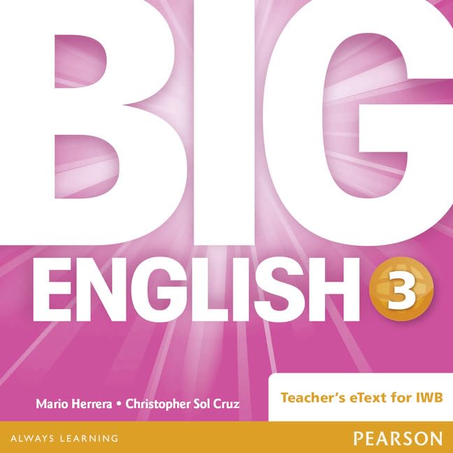 BIG ENGLISH 3 TEACHER'S ETEXT FOR IWB (BR.ED)