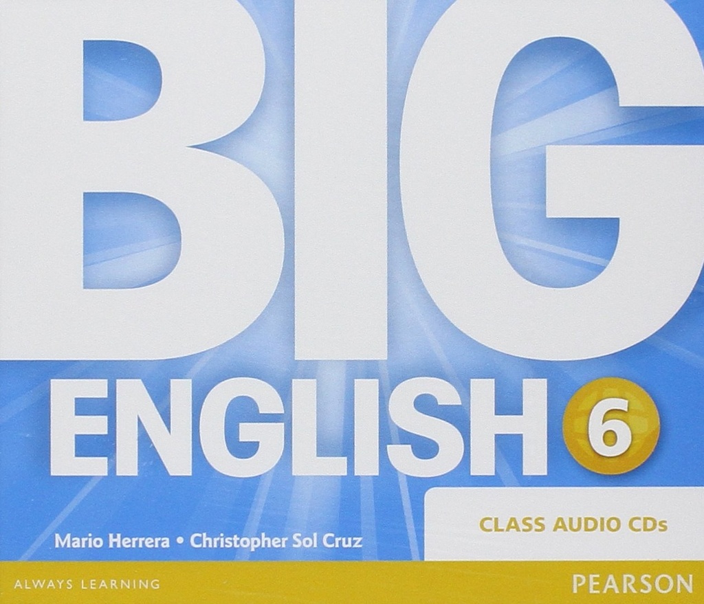 BIG ENGLISH 6 CLASS AUDIO CDS (BR.ED)