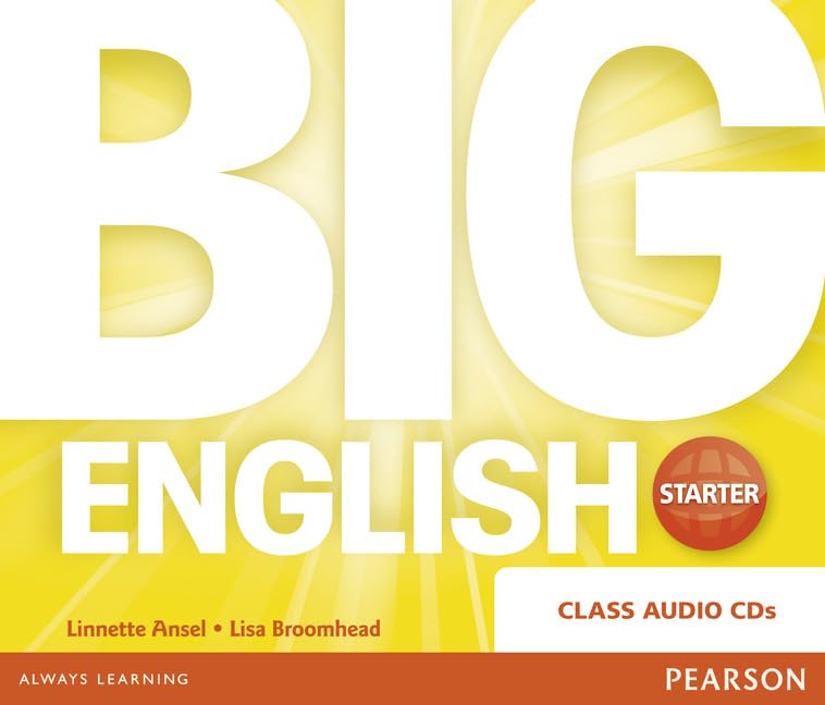BIG ENGLISH STARTER CLASS AUDIO CDS (BR.ED)