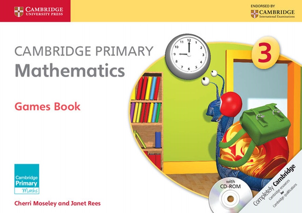 CAMBRIDGE PRIMARY MATHEMATICS 3 GAMES BOOK+CD-ROM