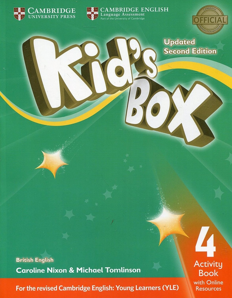 KID'S BOX 4 ACTIVITY BOOK+ONLINE RESOURCES (UPDATED 2ND ED)