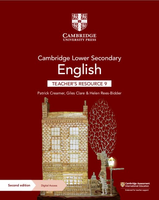 CAMBRIDGE LOWER SECONDARY ENGLISH 9 TEACHER'S RESOURCE+DIGITAL ACCESS (2ND ED)