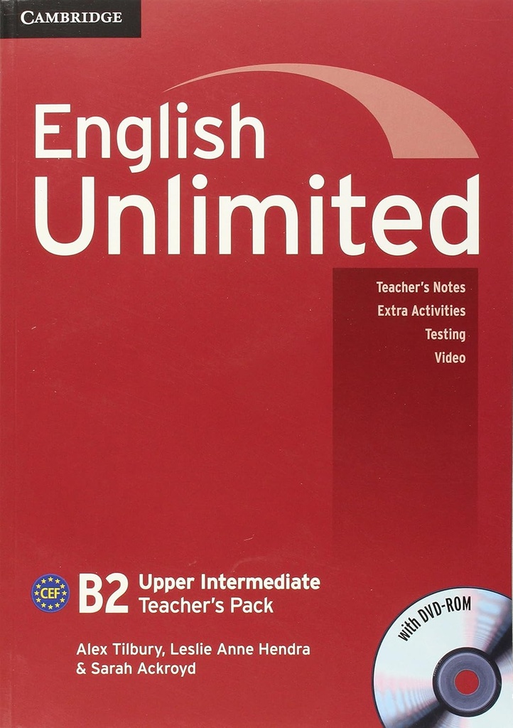 ENGLISH UNLIMITED UPPER-INTERMEDIATE TBK+DVD-ROM