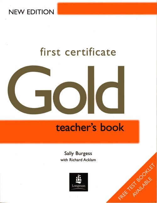 FIRST CERTIFICATE GOLD (TB)