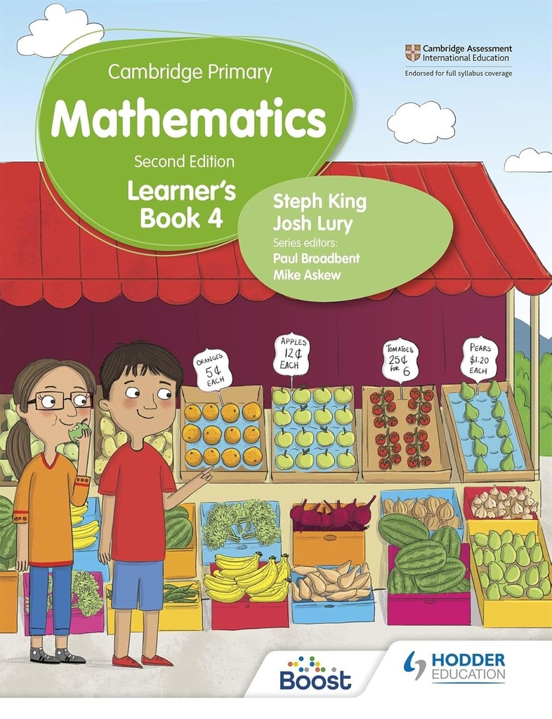 CAMBRIDGE PRIMARY MATHEMATICS 4 LEARNER’S BOOK (2ND ED)