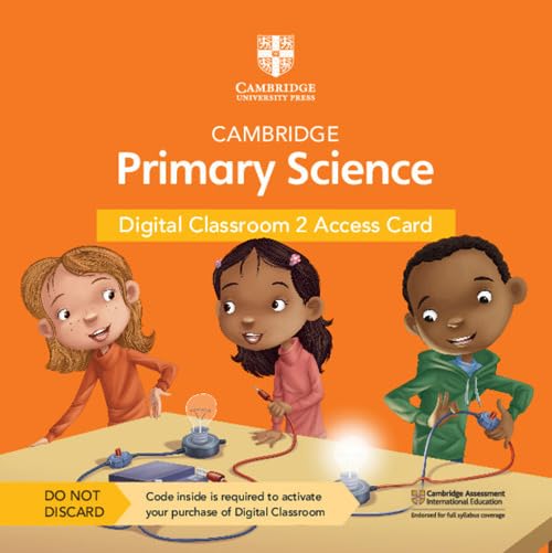 CAMBRIDGE PRIMARY SCIENCE 2 DIGITAL CLASSROOM ACCESS CARD (1 YEAR SITE LICENCE) (2ND ED)