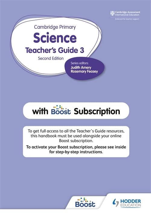 CAMBRIDGE PRIMARY SCIENCE 3 TEACHER'S GUIDE+BOOST SUBSCRIPTION (2ND ED)