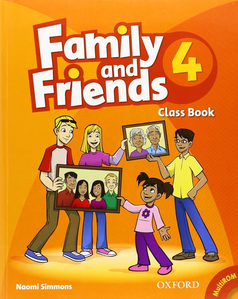 FAMILY & FRIENDS 4 CLASS BOOK+ MULTIROM