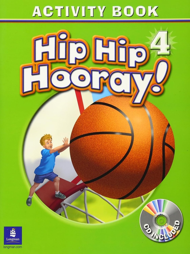 HIP HIP HOORAY 4 ACTIVITY BOOK WITH AUDIO CD