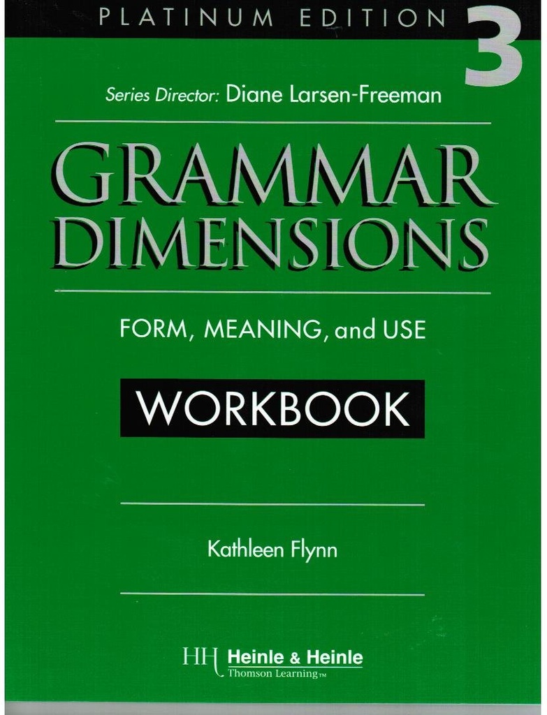 GRAMMAR DIMENSIONS 3 WBK PLATINUM ED