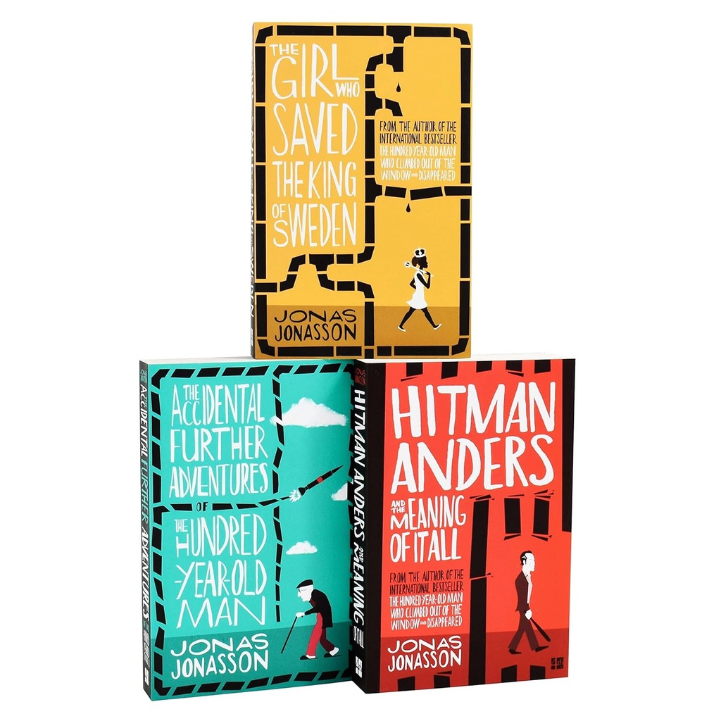Jonas Jonasson Collection Box Set (3 Books)