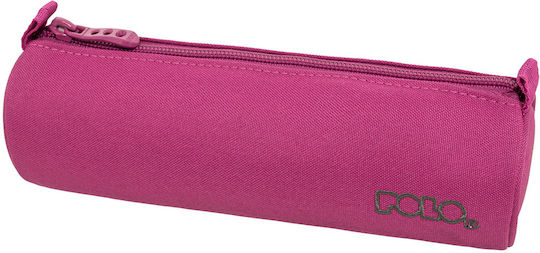 Trousse Polo Ronde 1 Compartiment Rose Indien