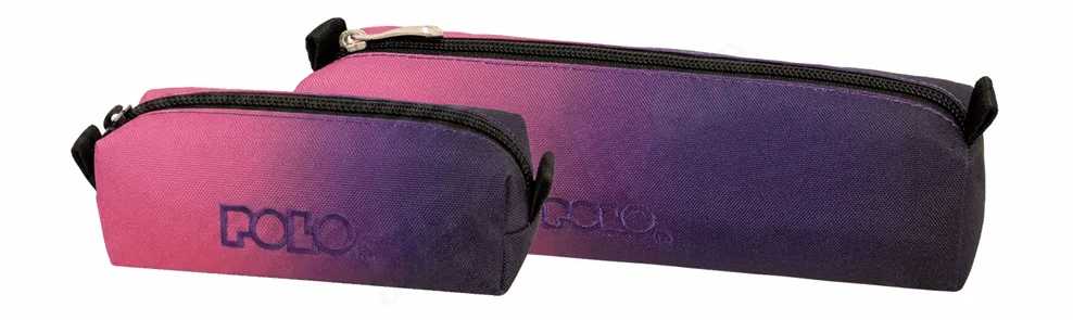 Trousse Polo Wallet 1 Compartiment Fuchsia- Violet Dégradé