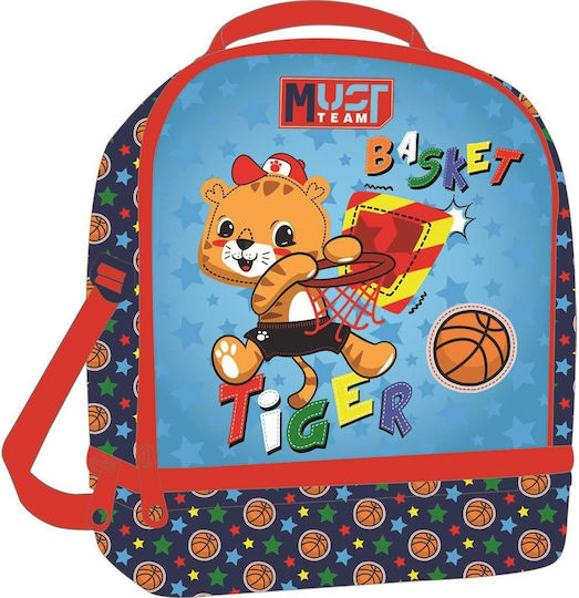Sac Gouter 2 Compartiments Tiger Basket
