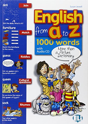 ENGLISH FROM A TO Z 1000 WORDS+CD