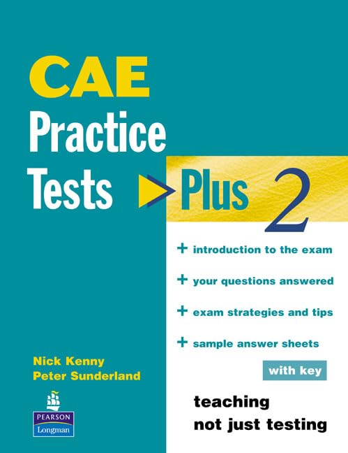 CAE PRACTICE TESTS PLUS 2 +KEY