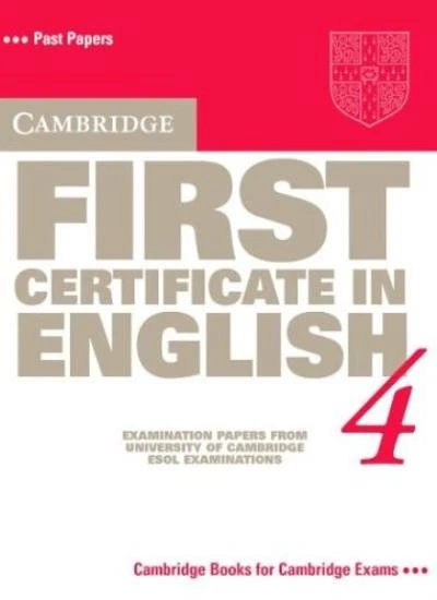 CAMBRIDGE FIRST CERTIFICATE IN ENGLISH 4 SBK