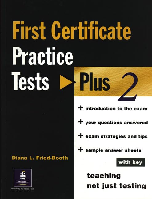 FIRST CERTIFICATE PRACTICE TESTS PLUS 2+KEY