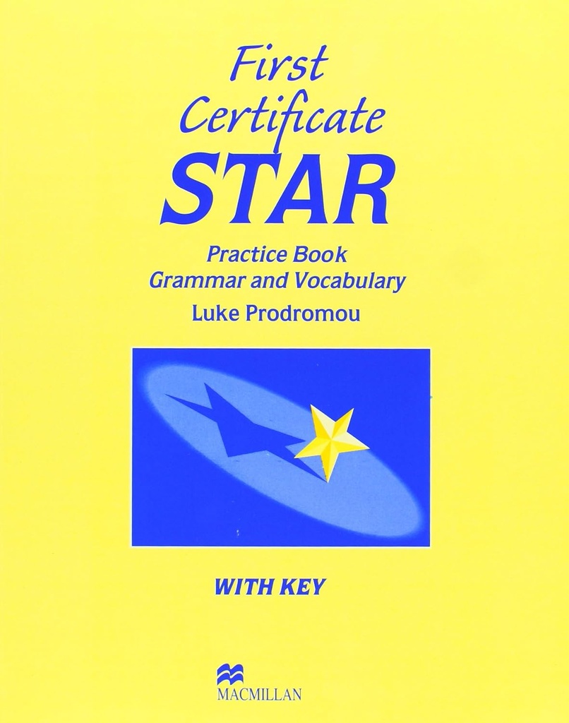 FIRST CERTIFICATE STAR WBK+KEY