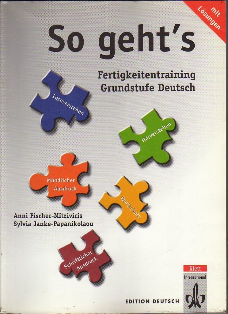 SO GEHT'S: UBUNGSBUCH MIT LOSUNGEN