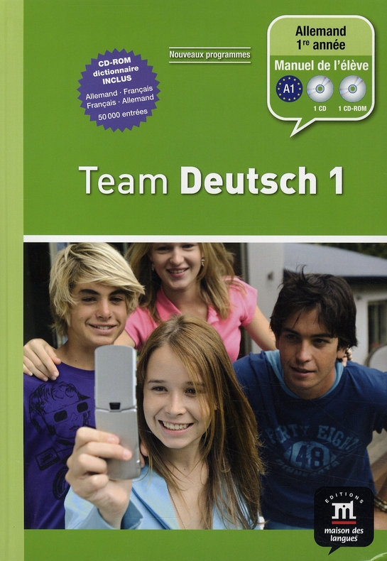 TEAM DEUTSCH 1 CAHIER DE L'ELÈVE