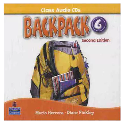 BACKPACK 6 CLASS CD (2) (2ND ED)