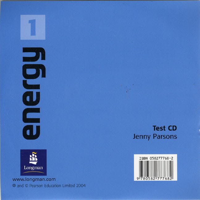 ENERGY 1 TEST AUDIO CD