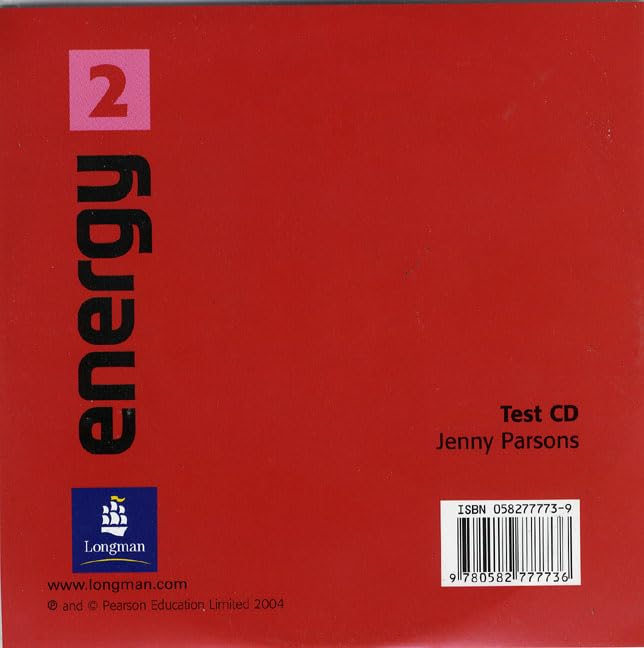 ENERGY 2 TEST AUDIO CD