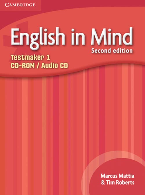 ENGLISH IN MIND 1 TESTMAKER AUDIO CD-ROM (2ND ED)