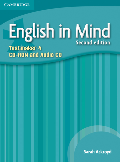 ENGLISH IN MIND 4 TESTMAKER AUDIO CD-ROM (2ND ED)