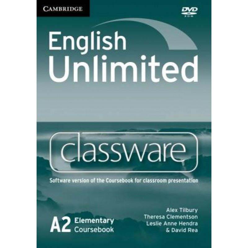 ENGLISH UNLIMITED ELEMENTARY CLASSWARE DVD-ROM