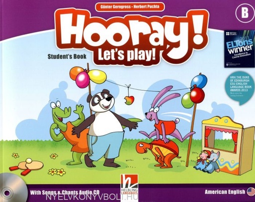 [9783852724959] HOORAY! LET'S PLAY! B SBK+SONG & CHANTS CD (US ED)