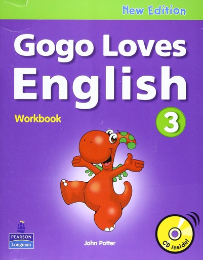 [9620051033] GOGO LOVES ENGLISH 3 (WB+CD)