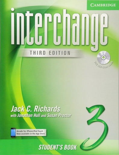 [0521602165] INTERCHANGE, THIRD EDITION 3 SBK+SELF-ST AUDIO CD