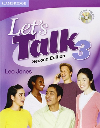 [9780521692878] LET'S TALK 3 SBK+SELF-STUDY CD (2ND ED)