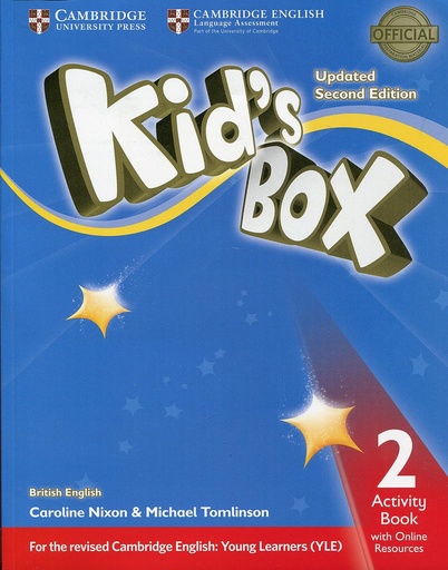 [9781316628751] KID'S BOX 2 ACTIVITY BOOK+ONLINE RESOURCES (UPDATED 2ND ED)