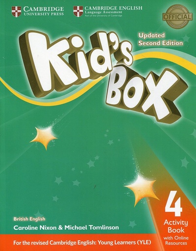 [9781316628775] KID'S BOX 4 ACTIVITY BOOK+ONLINE RESOURCES (UPDATED 2ND ED)