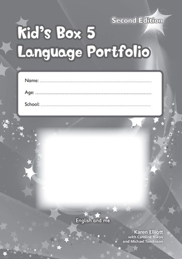 [9781107657243] KID'S BOX 5 LANGUAGE PORTFOLIO (2ND ED & 2ND UPDATED ED)