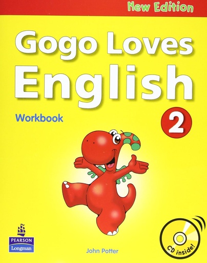 [9620051025] GOGO LOVES ENGLISH 2 (WB+CD)
